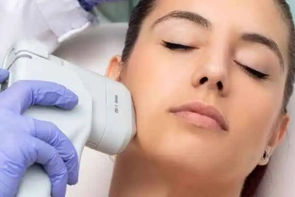 HIFU - Breakthrough in Anti - ageing 1 Image of woman having HIFU Hastings treatment