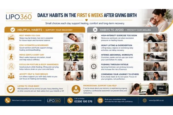 What to Do (and Avoid) in the First 6 Weeks After Giving Birth To Avoid Diastasis Recti 3 First 6 Weeks After Giving Birth To Avoid Diastasis Recti Hastings : Daily Habits in the First 6 Weeks After Giving Birth